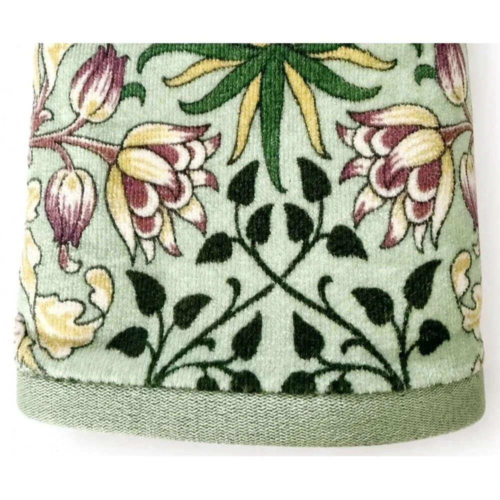 William Morris & Co Hyacinth Hand Towels Soft Luxury 18x28